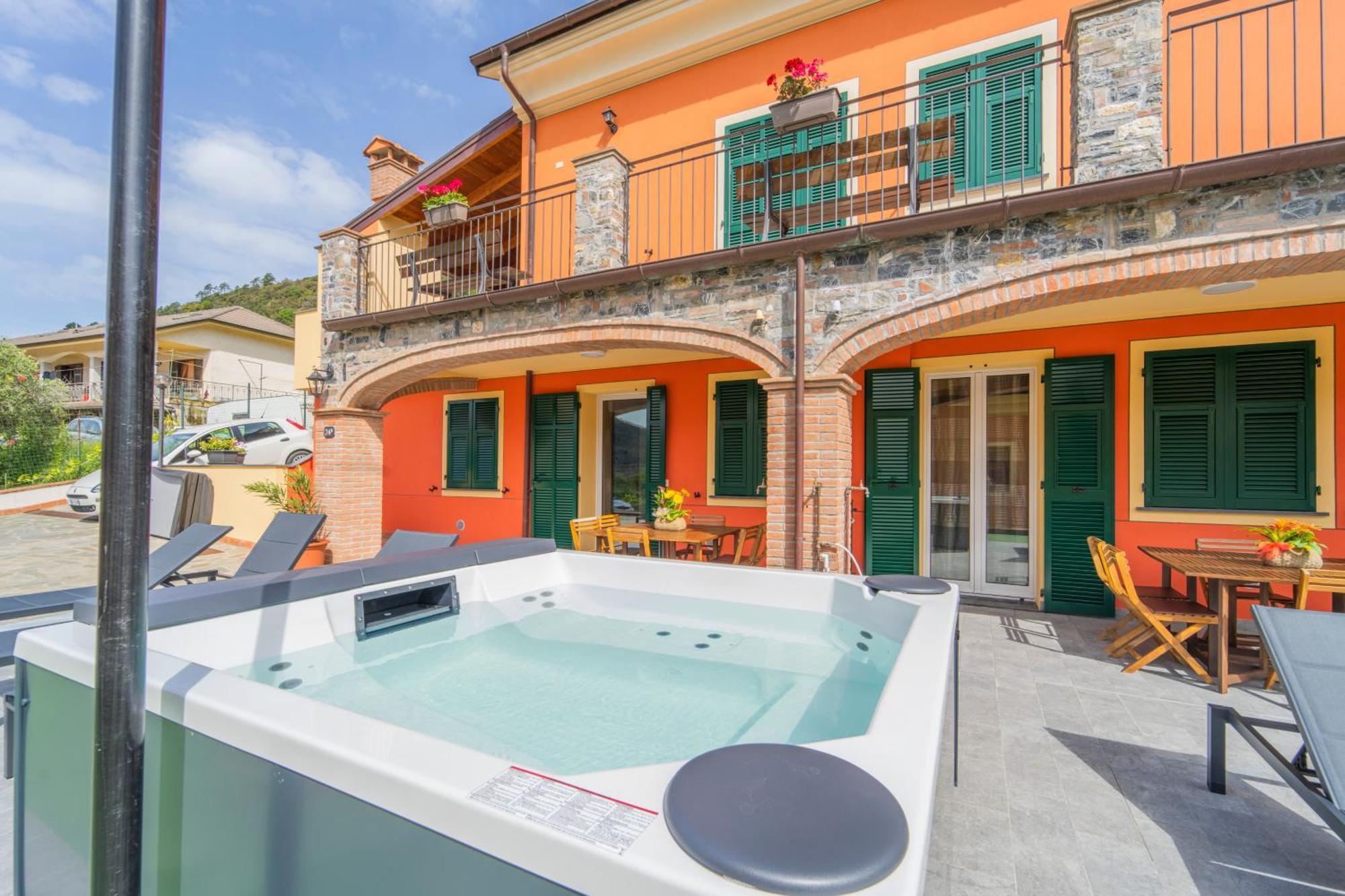 045B - Villetta Moderna 02-24E Con Vasca Idromassaggio In Giardino, Solo 15 Minuti Da Mare E Spiaggia - Posto Auto Gratuito San Lazzaro  Екстериор снимка